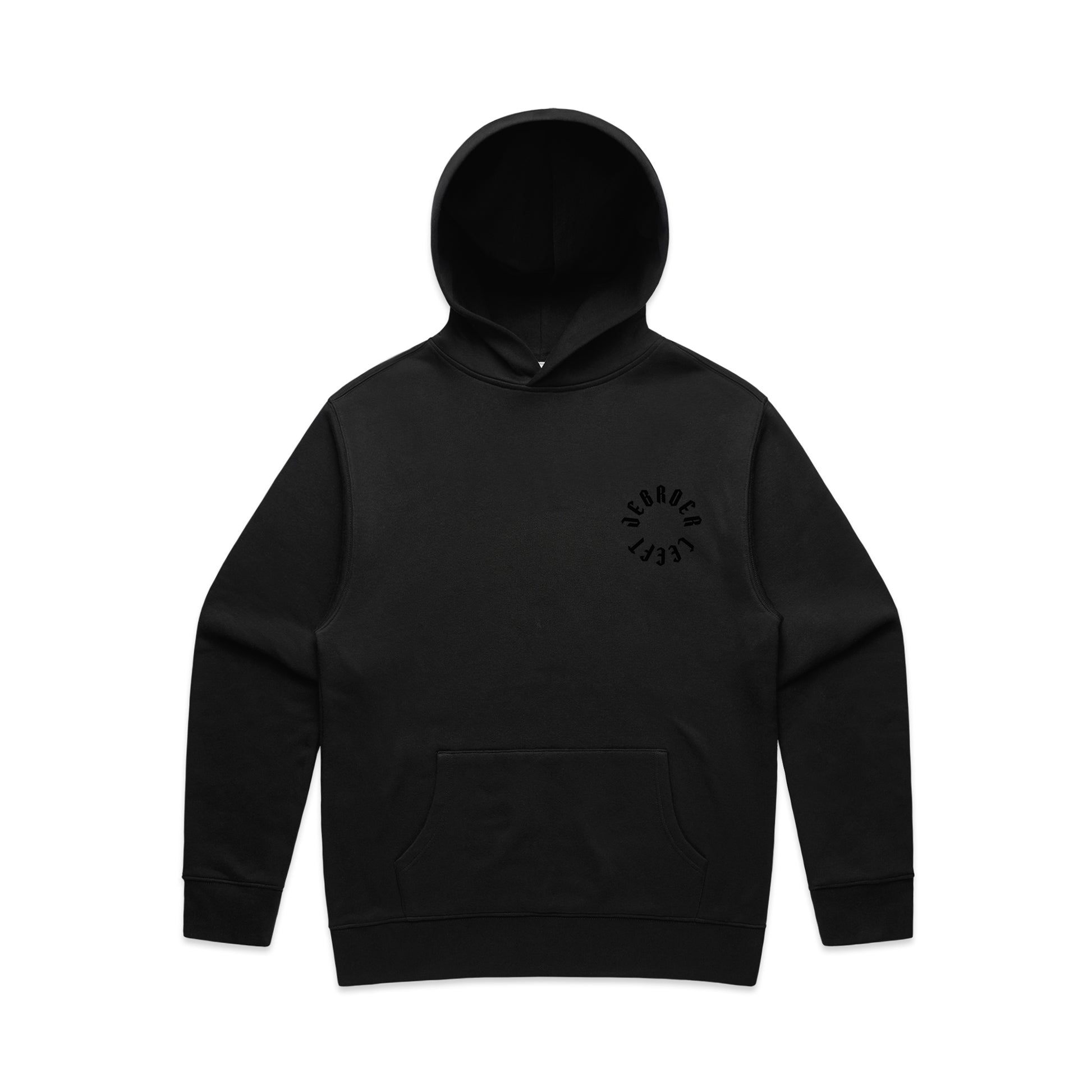''LEEFT'' Hoodie Black